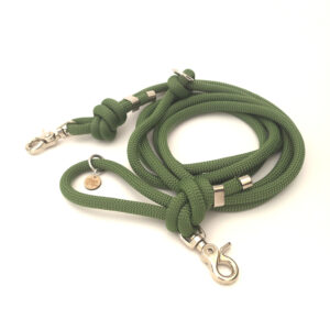 Laisse multi-positions en corde